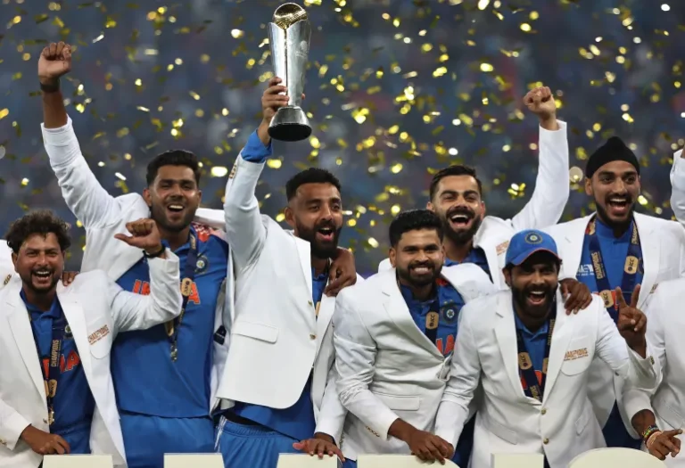AFP__20250309__36ZN263__v1__HighRes__CricketCt2025IndNzlPodium-1741541962